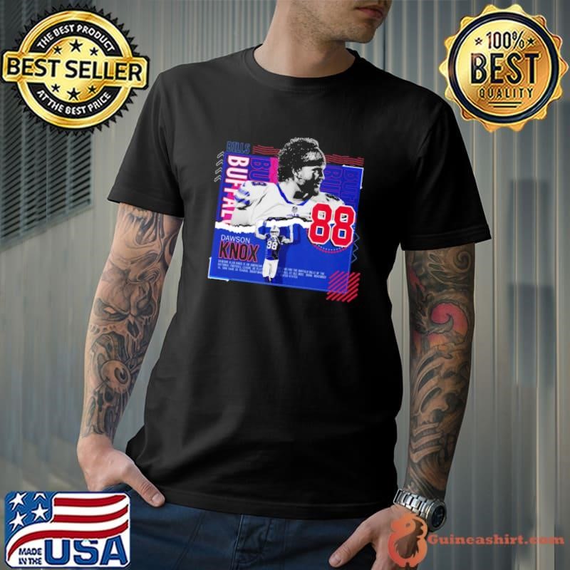 Dawson knox American football tight end Buffalo Bills T-Shirt