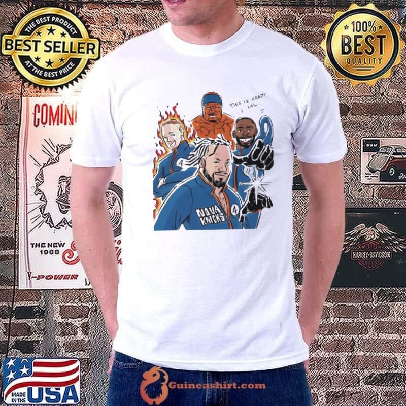 Donte Divincenzo Josh Hart Mikal Bridges Jalen Brunson Nova Knicks Shirt