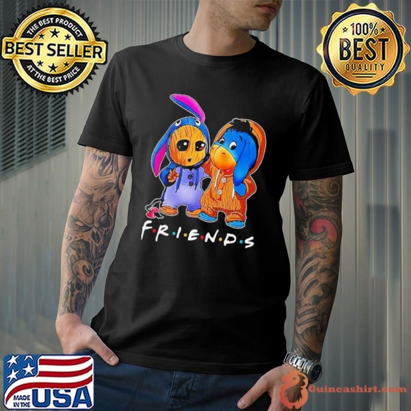 Eeyore Winnie The Pooh And Groot Marvel Best Friends For Life shirt