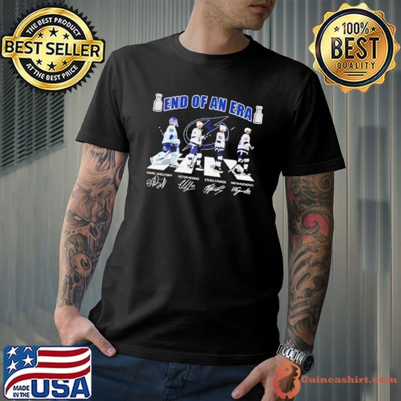 End Of An Era Tampa Bay Lightning Go On The Road Signatures shirt