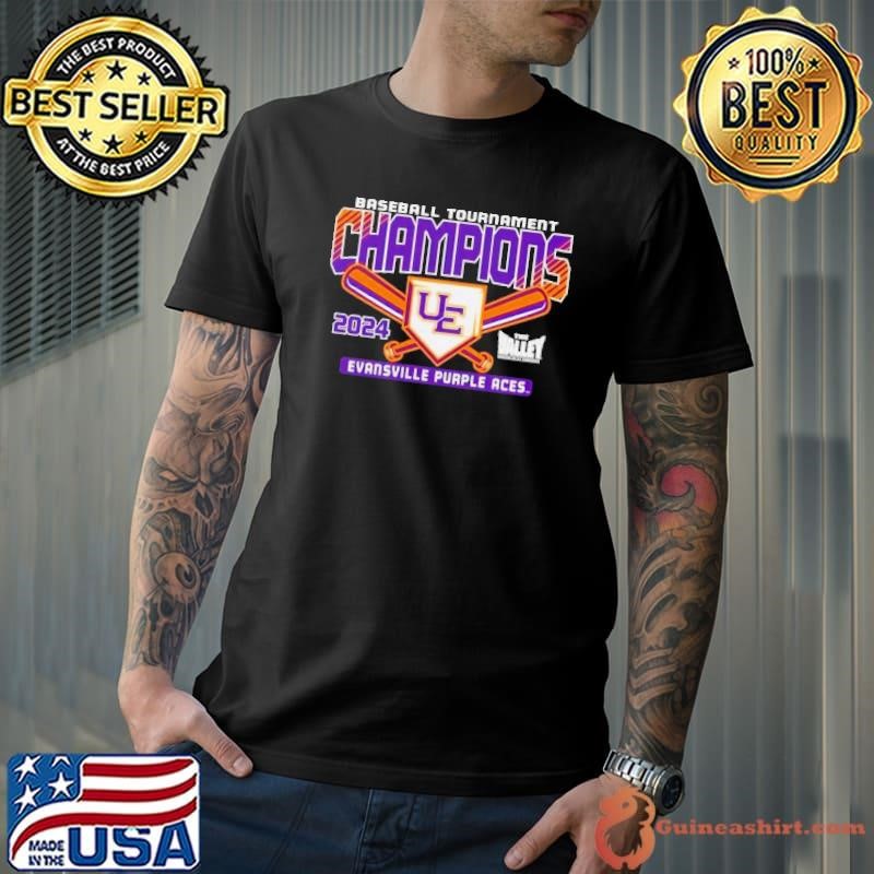 Evansville Aces 2024 MV Baseball Conf Tourney Champions shirt