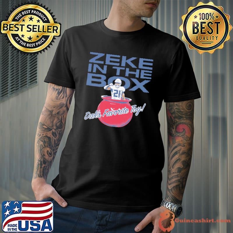 Ezekiel Elliott & Dak Prescott Zeke In The Box T-Shirt