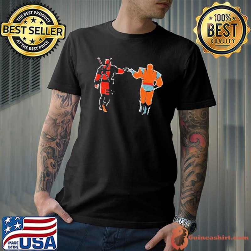 Friends Deadpool And Wolverine Fist Bump Shirt