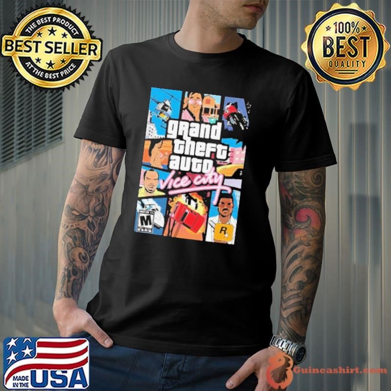 Grand Theft Auto Vice City Games shirt