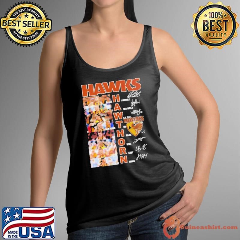 Hawthorn Hawks Team Players 2024 Signatures shirt