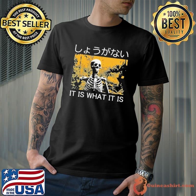 It Is What It Is Skeleton Washed Unisex