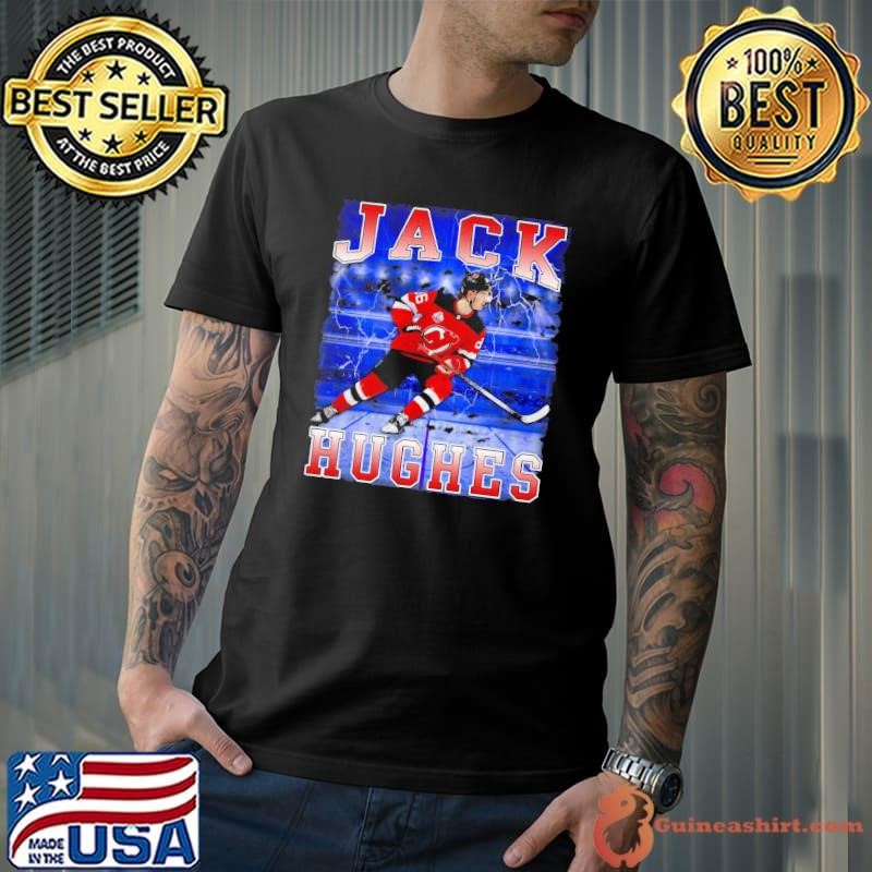 Jack Hughes American professional ice hockey center alternate captain T-Shirt