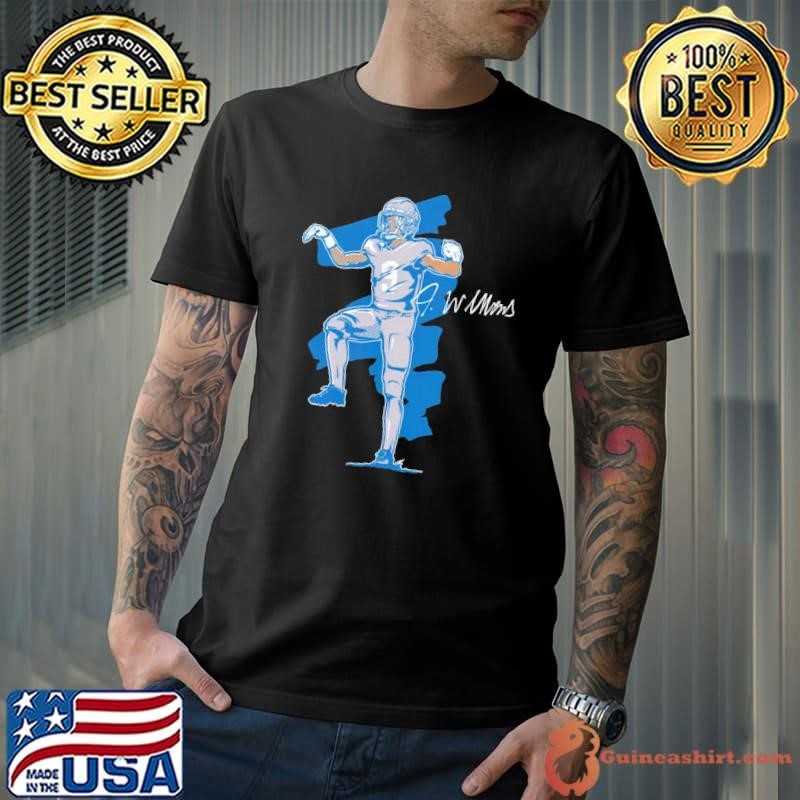 Jameson Williams American football wide receiver The Crane Signature T-Shirt