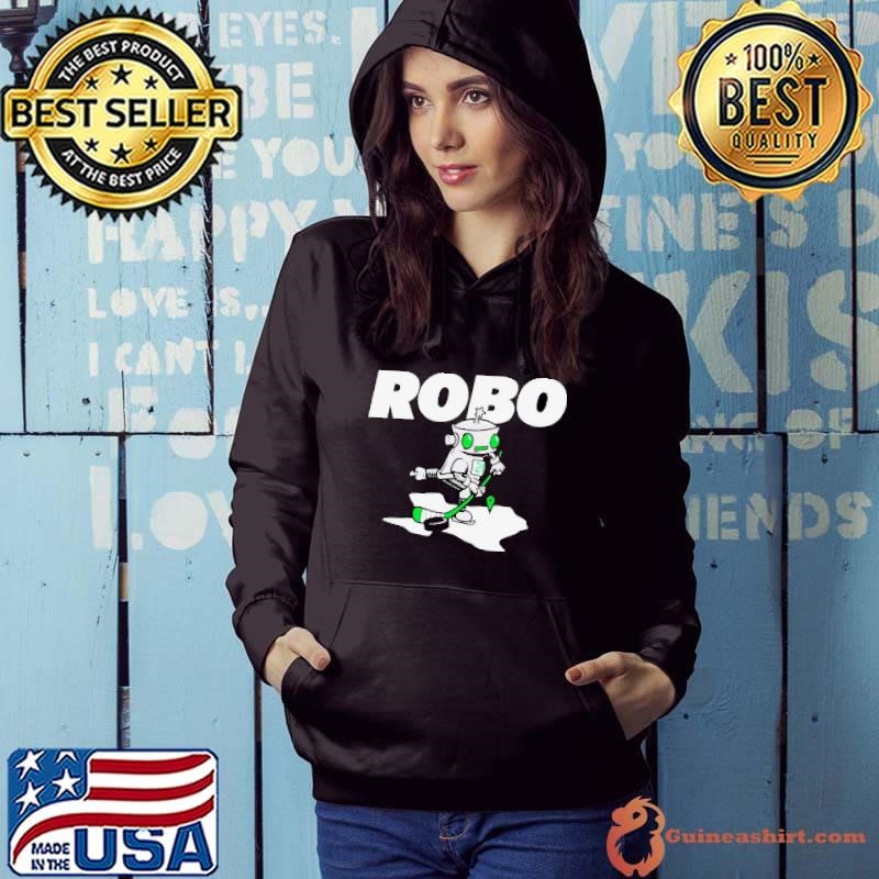 Jason Robertson Hockey Robot Dallas Stars Hoodie