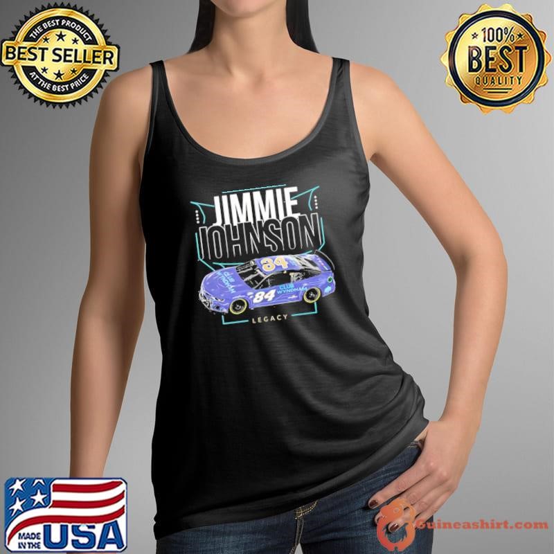 Jimmie Johnson Legacy 84 Club Wyndham American professional auto racing driver T-Shirt