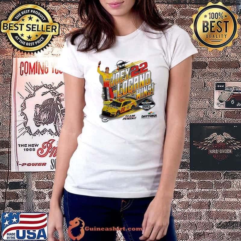 Joey Logano Race Winner American professional stock car racing driver T-Shirt