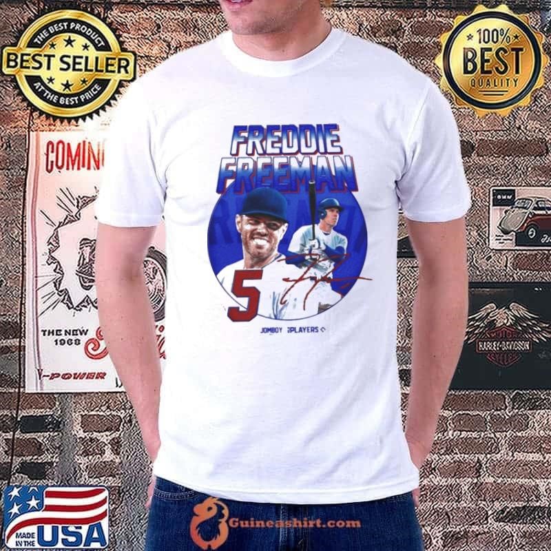 Jomboy media shop freddie freeman signature series Shirt