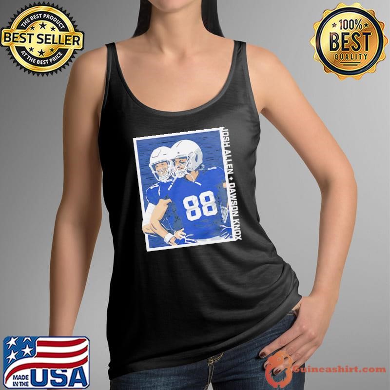 Josh Allen & Dawson Knox Guys Being Dudes American football quarterback T-Shirt
