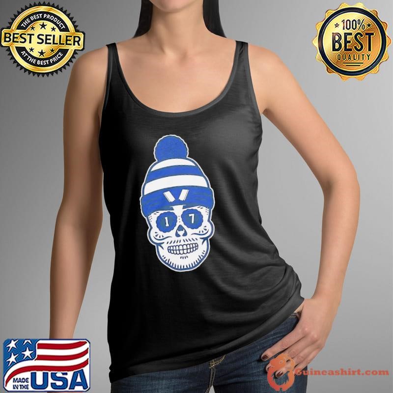 Josh AllenAmerican football quarterback the Buffalo Bills Sugar Skull T-Shirt