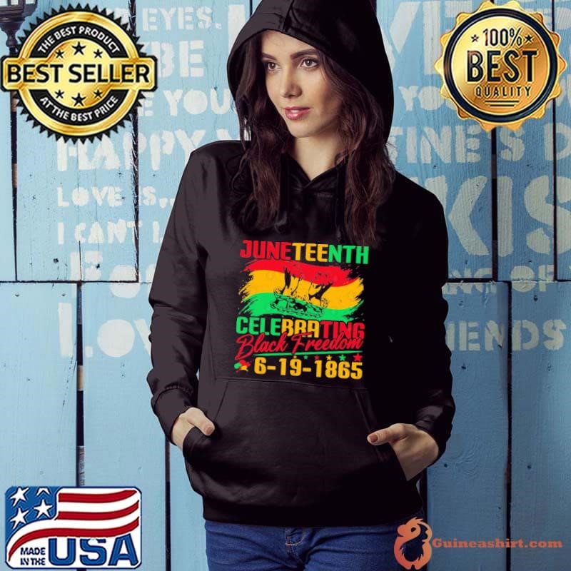 Juneteenth 2024 Celebrate Black Freedom History Month 1865 Hoodie