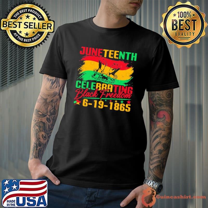 Juneteenth 2024 Celebrate Black Freedom History Month 1865 T-Shirt