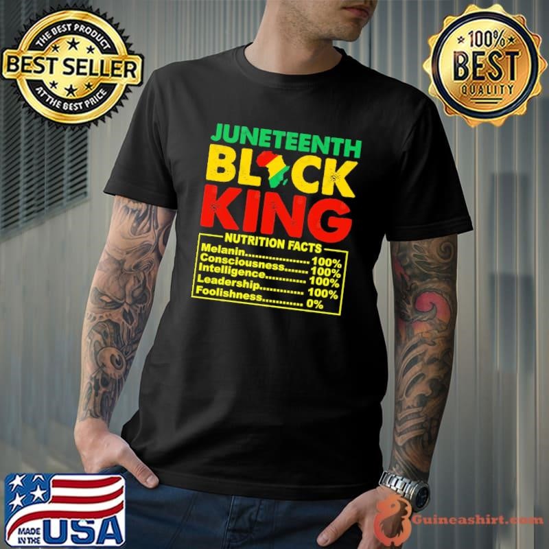 Juneteenth 2024 Celebrate Black King Freedom 1865 History Month T-Shirt