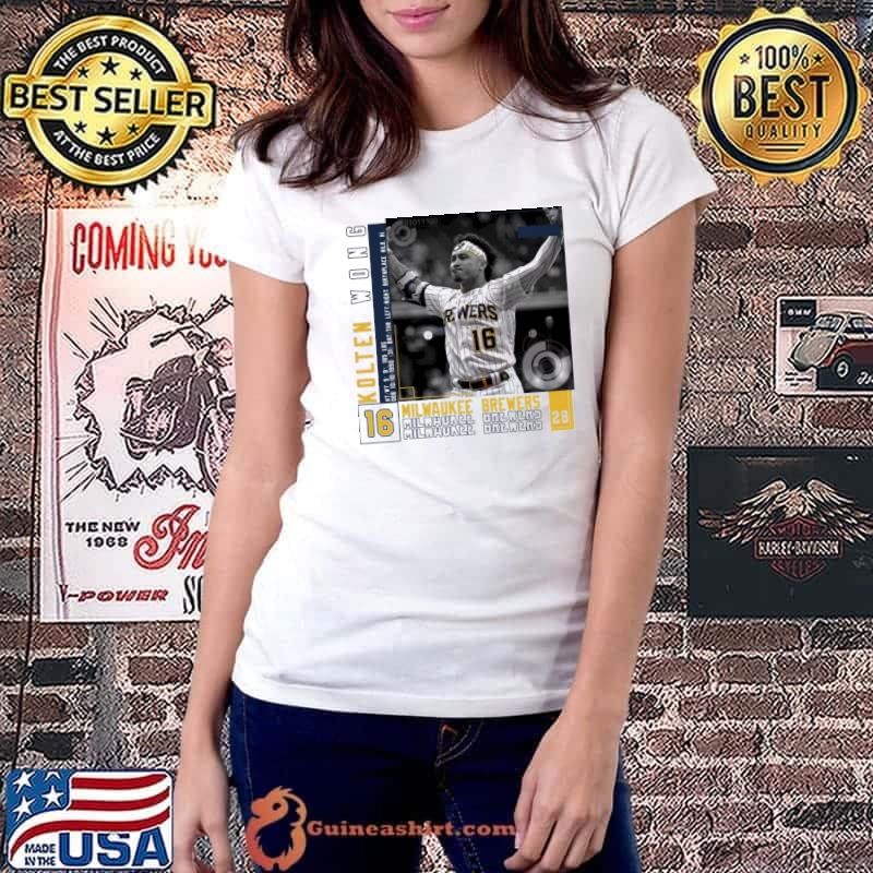 Kolten wong American professional baseball second baseman T-Shirt