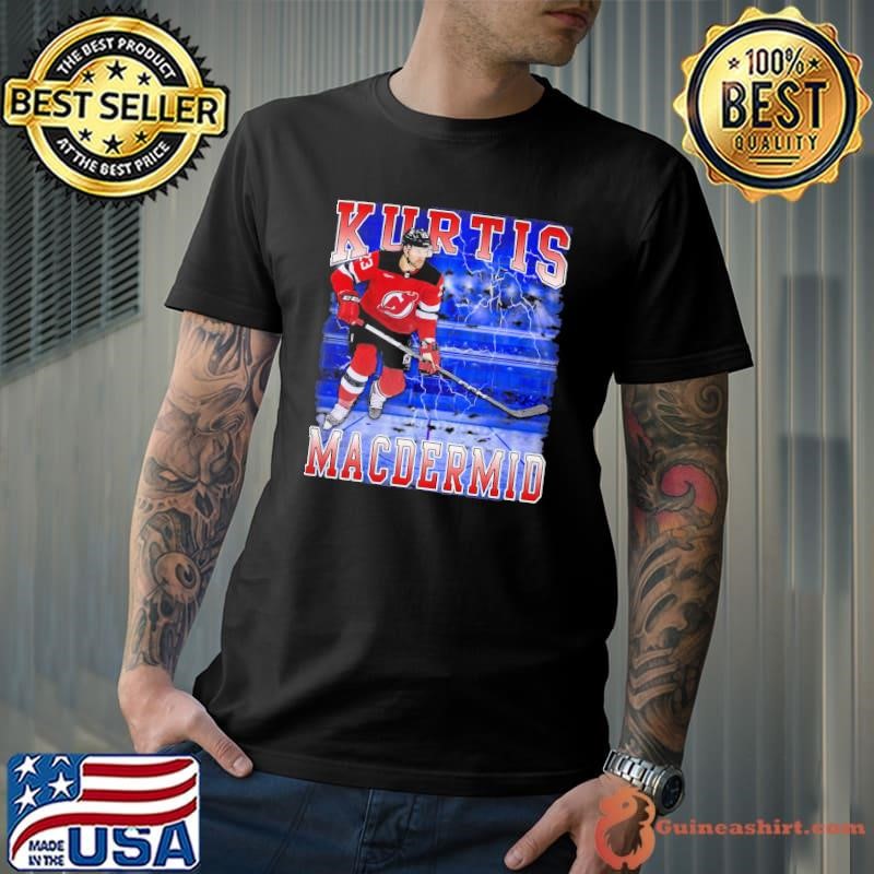 Kurtis MacDermid Canadian professional ice hockey defenceman for New Jersey Devils T-Shirt