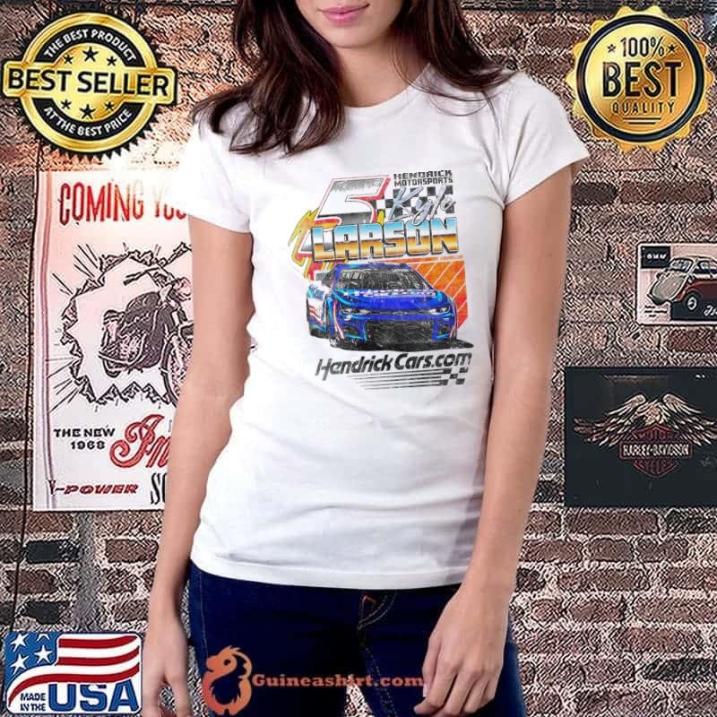 Kyle Larson American professional auto racing driver Throwback Car T-Shirt