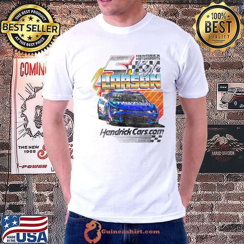Kyle Larson American professional auto racing driver Throwback Car Unisex
