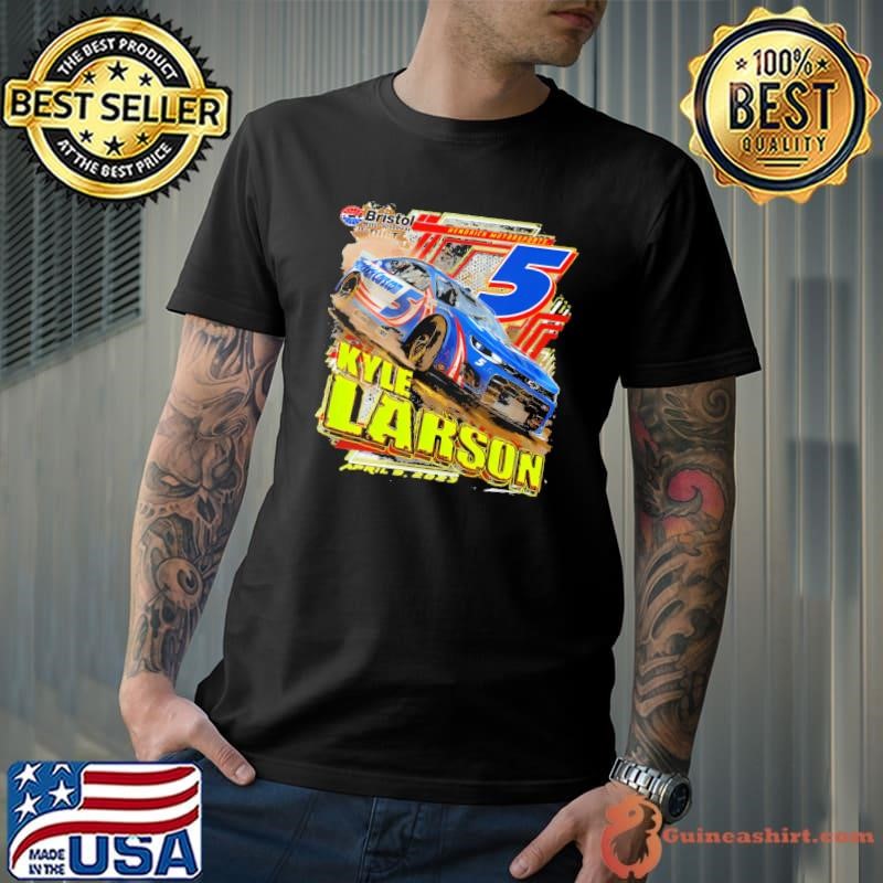 Kyle Larson Bristol Dirt American professional stock car racing T-Shirt