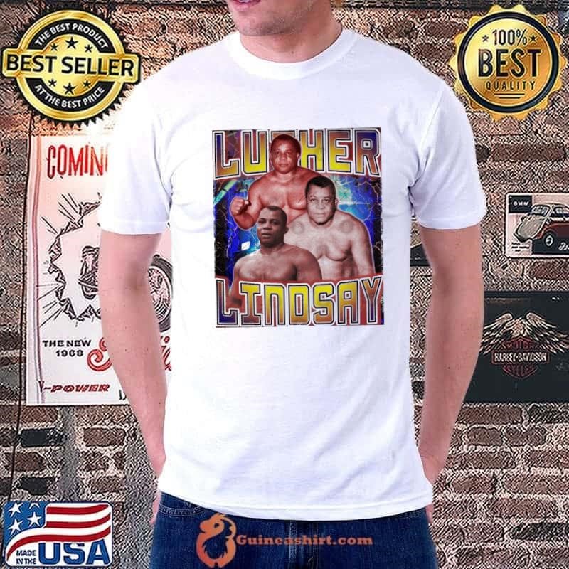 LUTHER LINDSAY an American professional football player and wrestler T-Shirt