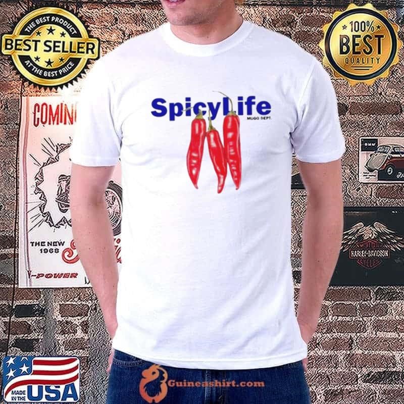 Lara’Bsmnn Wearing Mugo Dept Spicy Life Shirt