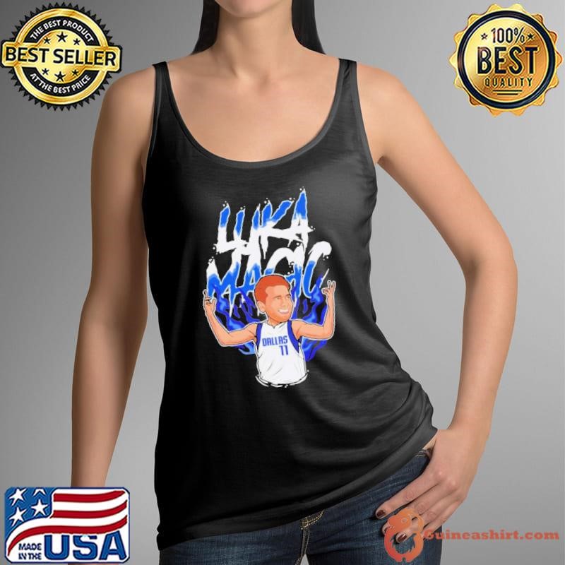 Luka Doncic Luka Magic basketball player cartoon shirt