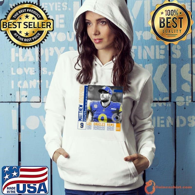 Matthew Stafford American football quarterback LA Rams Paper Poster Hoodie