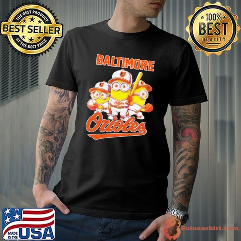 Minion Baltimore Orioles Baseball Team New Season Shirt