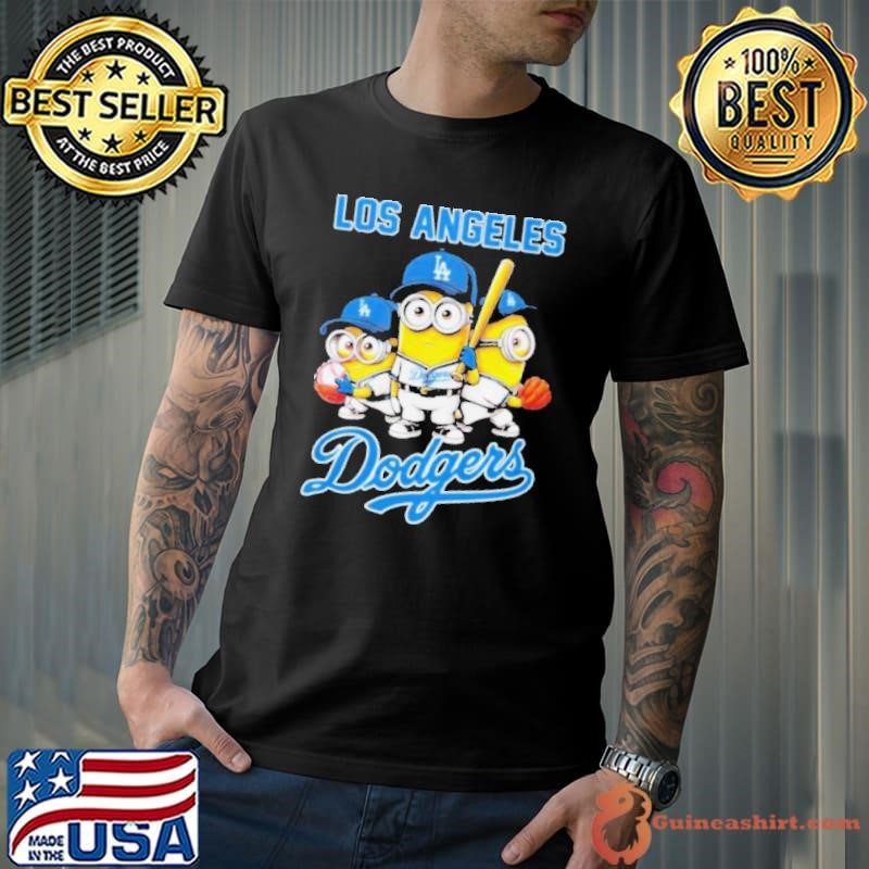 Minions Despicable Me Los Angeles Dodgers Shirt
