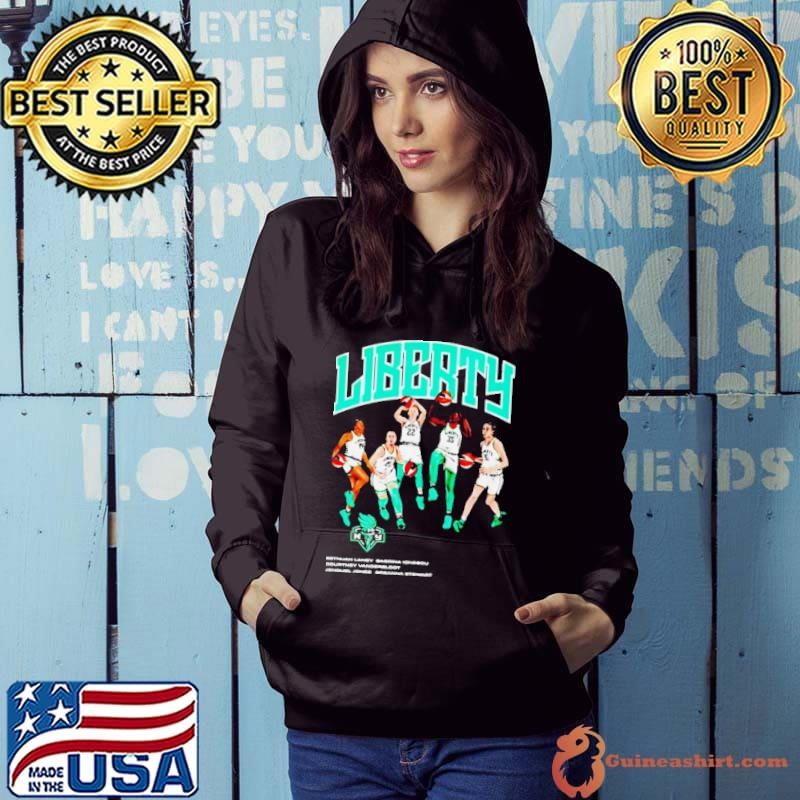 New York Liberty WNBA Player Roster Hoodie