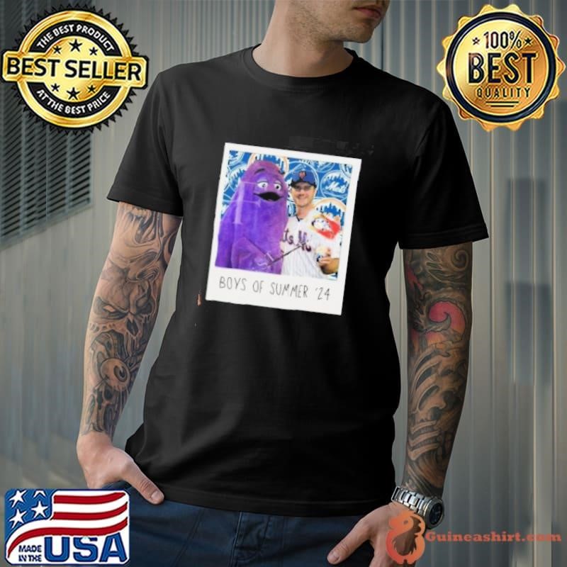 New York Mets and Grimace Boys Of Summer 24 Shirt