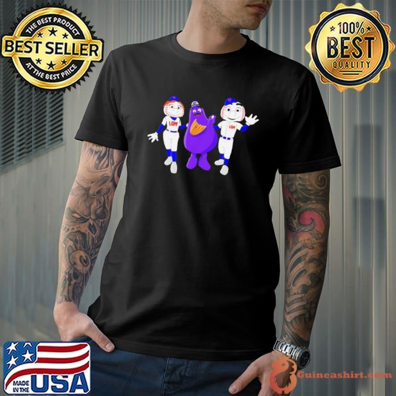 New York Mets mascot Nym and Grimace Unisex