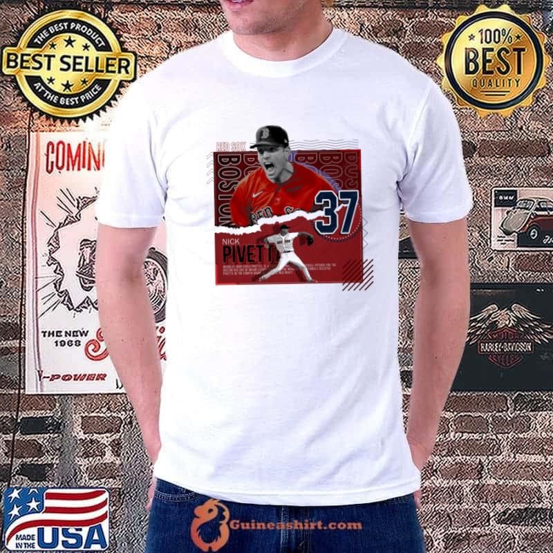 Nick pivetta Canadian professional baseball pitcher Boston Red Sox T-Shirt