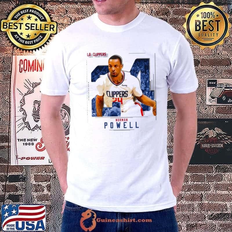 Norman powell American professional basketball player Los Angeles Clippers T-Shirt