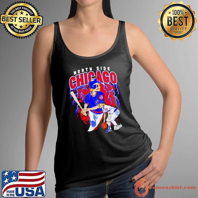 North Side Chicago Baseball skeleton shirt