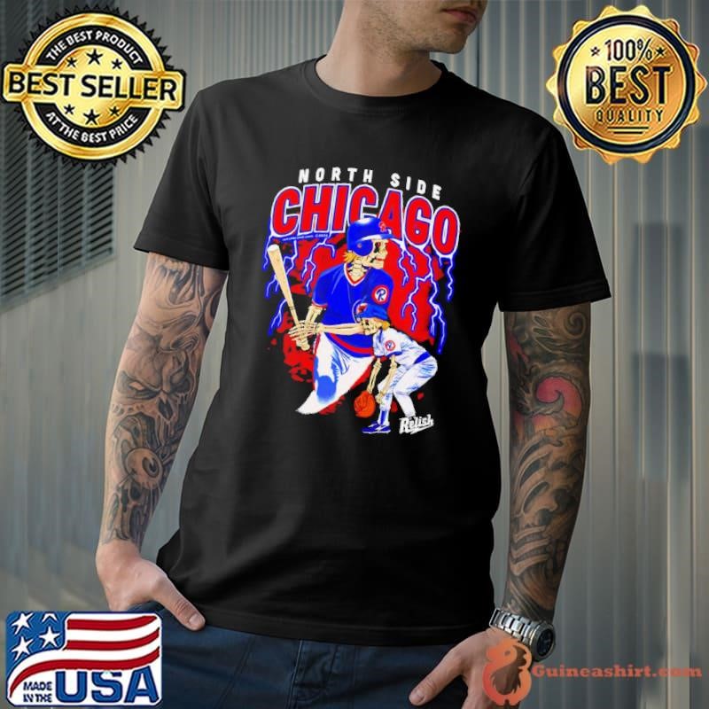 North Side Chicago Baseball skeleton Unisex