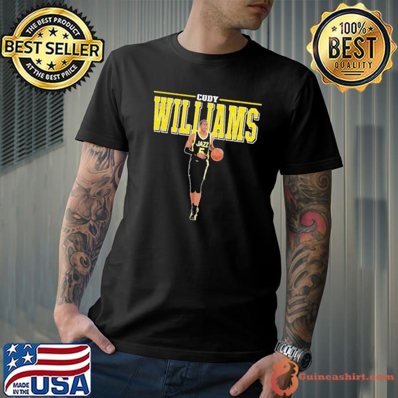 Official Cody Williams American professional basketball player for Utah Jazz T-Shirt