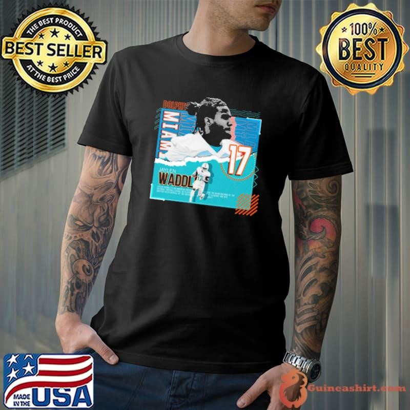 Official Jaylen waddle American football wide receiver the Miami Dolphins T-Shirt