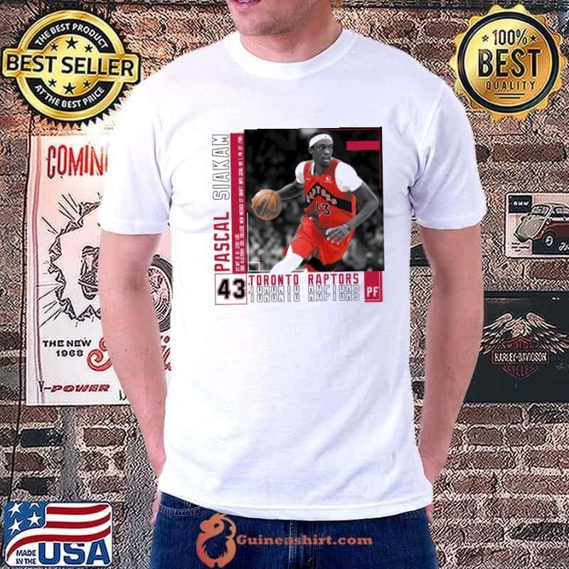 Pascal siakam Cameroonian professional basketball player NBA T-Shirt