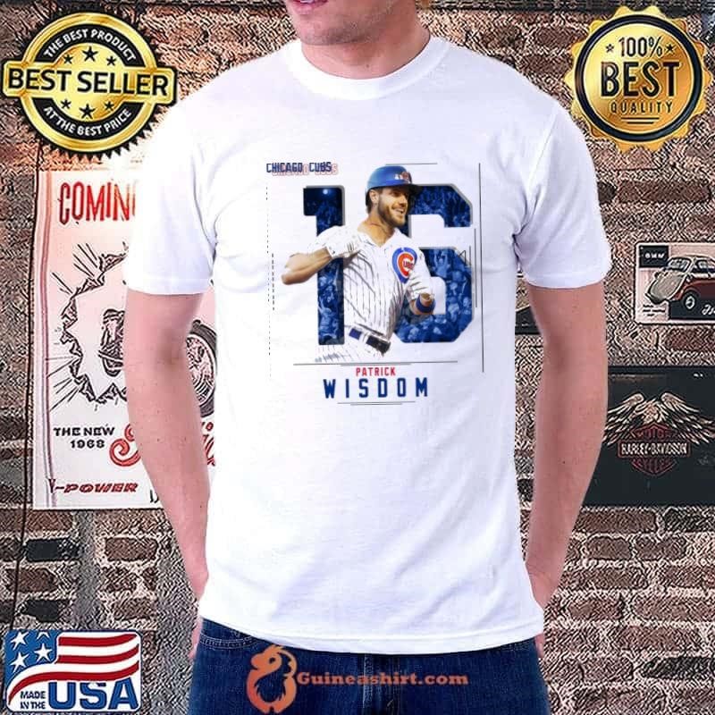 Patrick wisdom American professional baseball third baseman first baseman T-Shirt