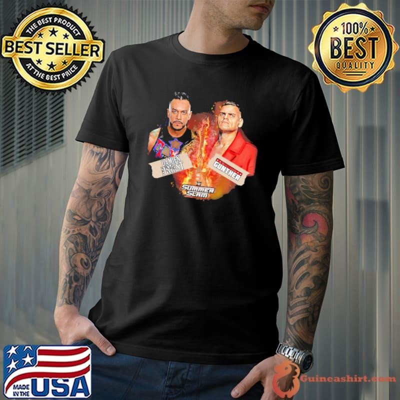 Priest vs Gunther Summerslam World Heavyweight Championship T-Shirt