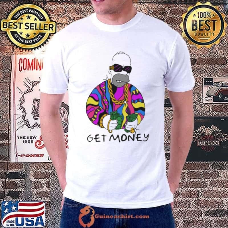 Pussy Monster Rich Homer Quan X Get Money shirt
