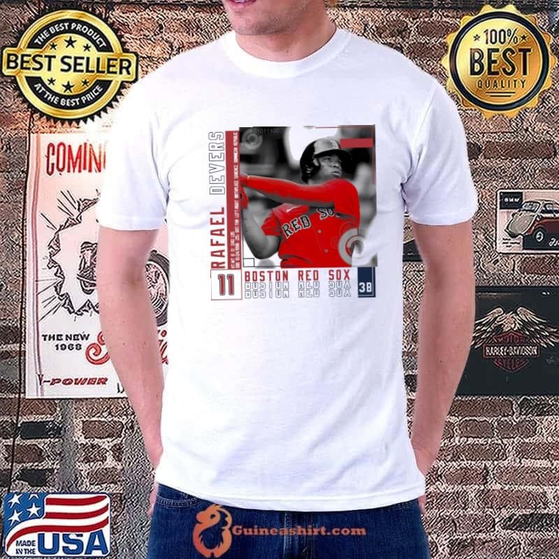 Rafael devers Dominican professional baseball third baseman MLB T-Shirt
