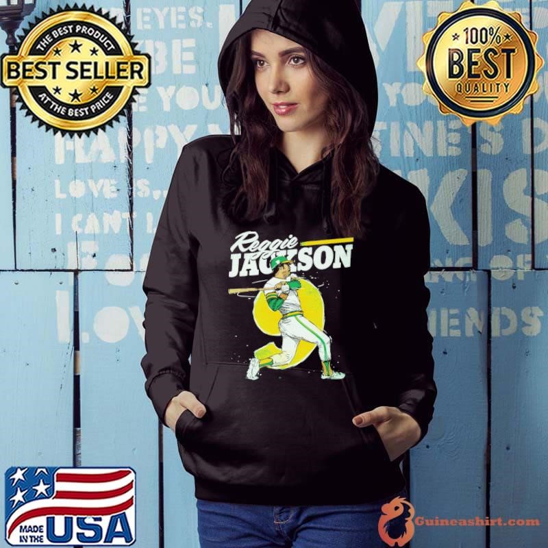 Reggie Jackson Oakland Retro American professional basketball player Hoodie