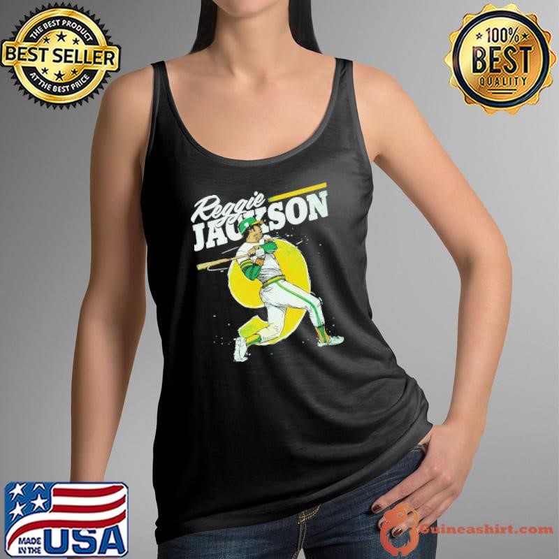 Reggie Jackson Oakland Retro American professional basketball player Tank Top