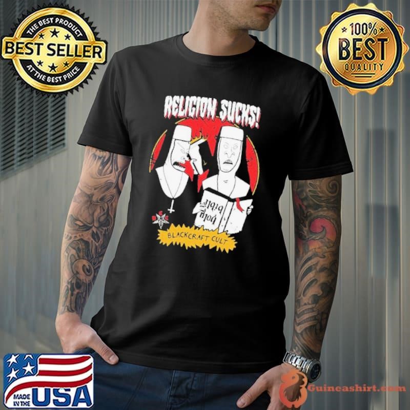 Religion Sucks Blackcraft Cult shirt