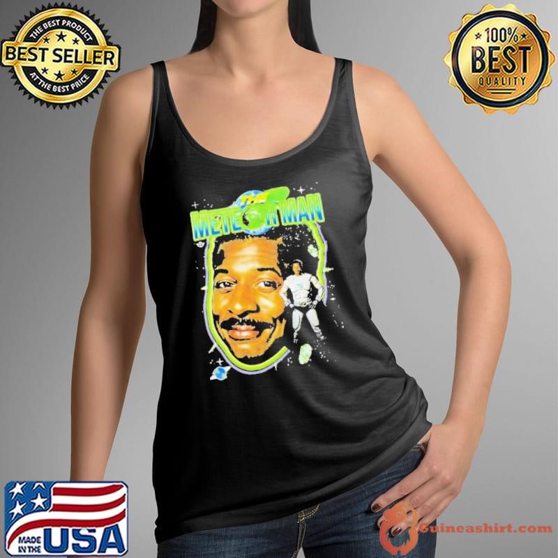 Rock The Iconic Look With The Meteor Man Face Tank Top